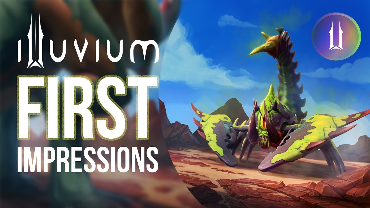 Illuvium First  Impressions Gameplay Trailer Reaction - OPEN WORLD FIRST LOOK!!!!!