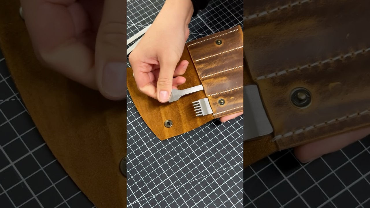 Review of Leatherworking Tools by ForgedSteelTools #handmade #leathercraft #craft #leatherworking