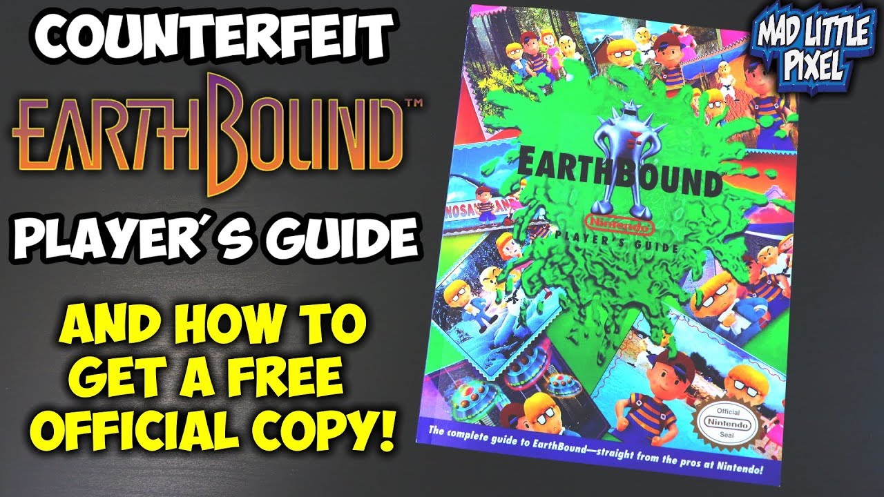 Обзор FAKE Earthbound Player's Guide и как получить бесплатную официальную копию!