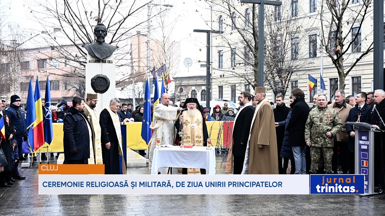 Ceremonie religioasă și militară, de Ziua Unirii Principatelor