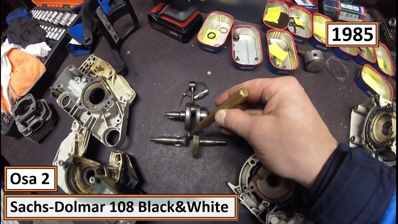 Sachs-Dolmar 108. Mootorsaag 1985. aastast. Osa 2.