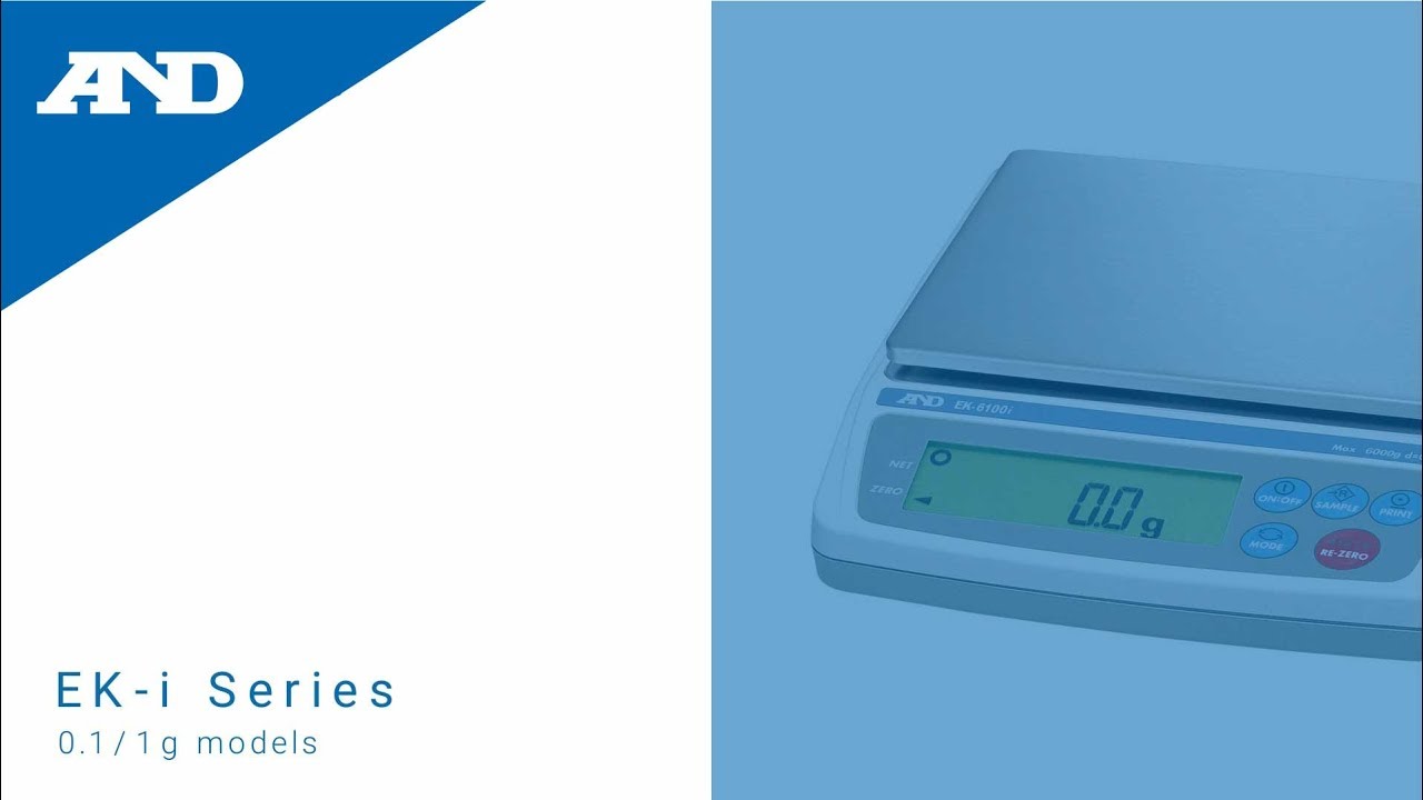 EK-i Series 1g/0.1g model of Compact Balances