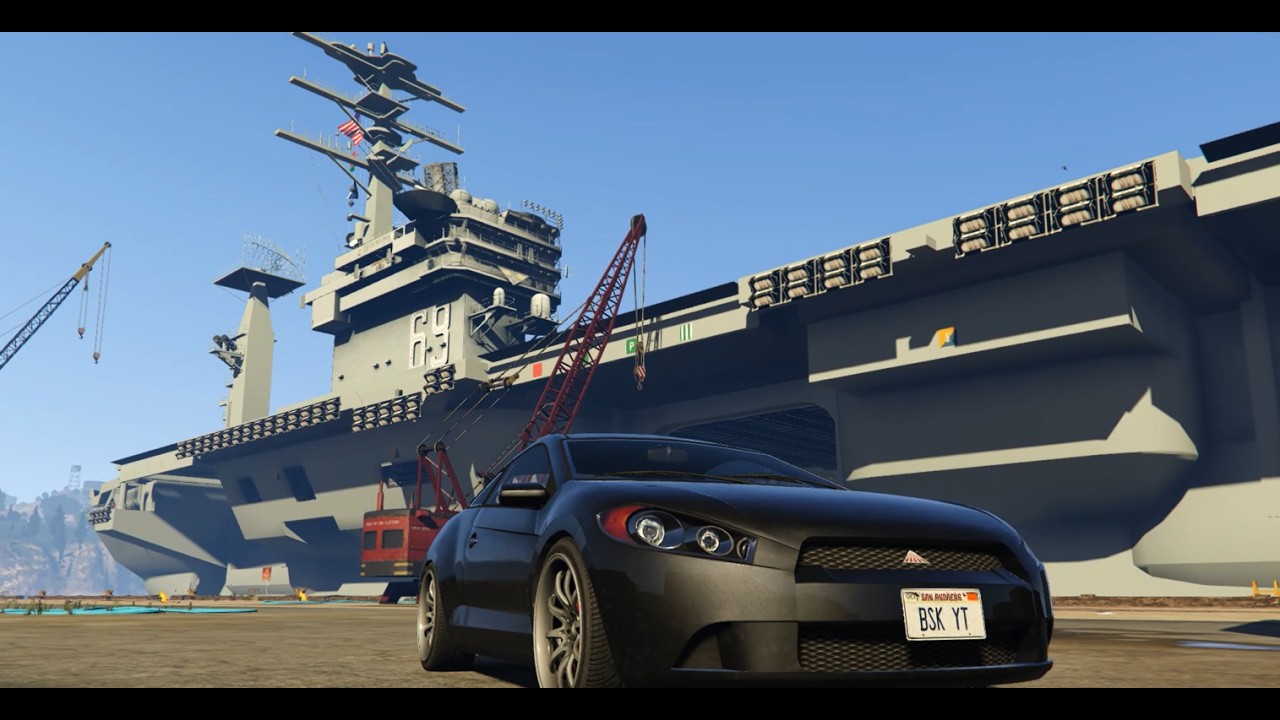 GTA V USS Dwight D. Eisenhower CVN-69