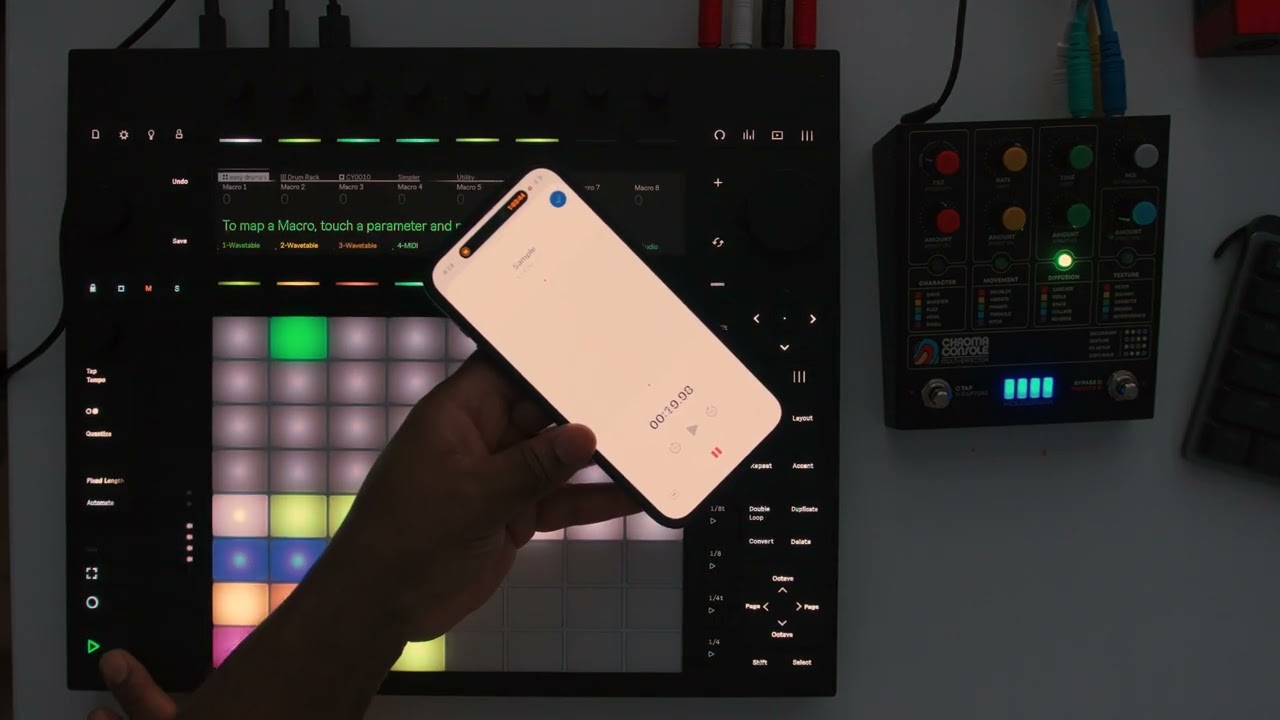 Making a RnB Beat on the Ableton Push 3 in Standalone