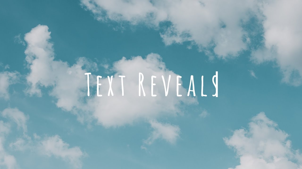 AWESOME Text Reveal Animation in After Effects! (Tutorial)