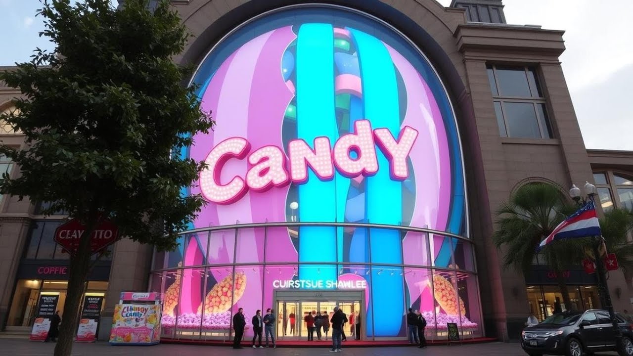 The worlds LARGEST candy store (M&Ms London)