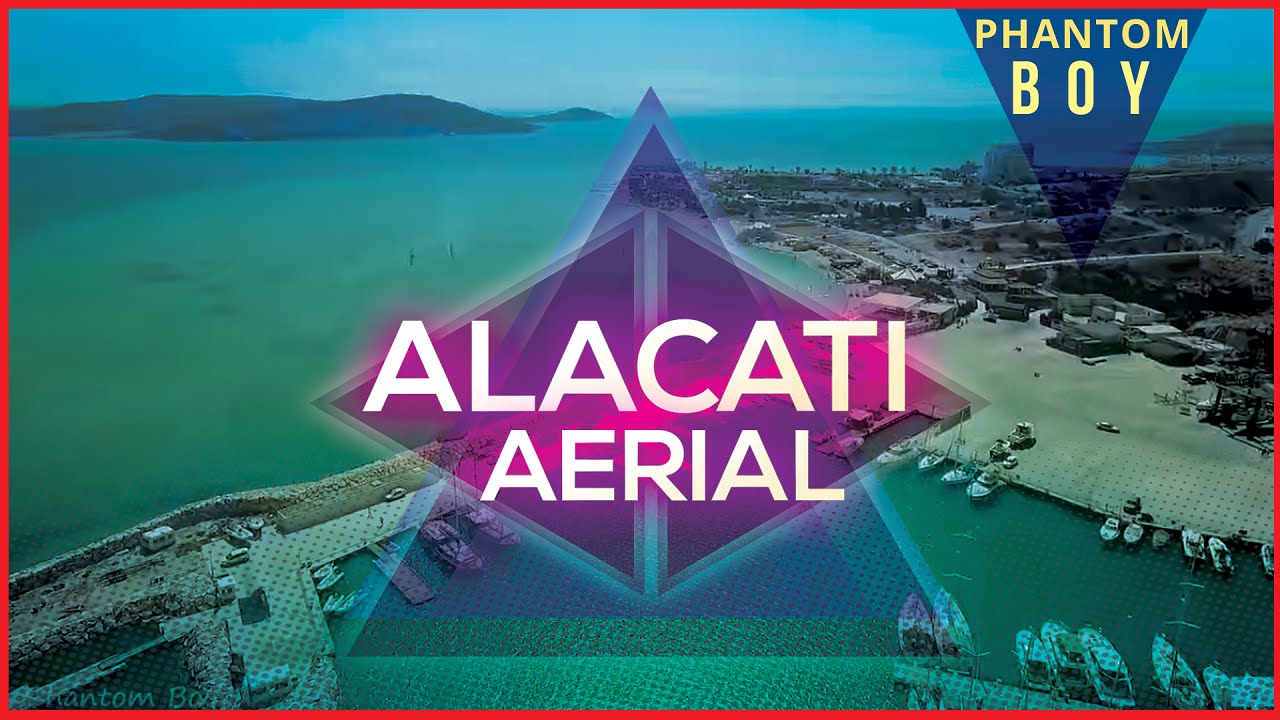Windsurf Paradise Alacatı | Aerial Video  Phantom Professional Drone | Windsurf video in 2015 HD