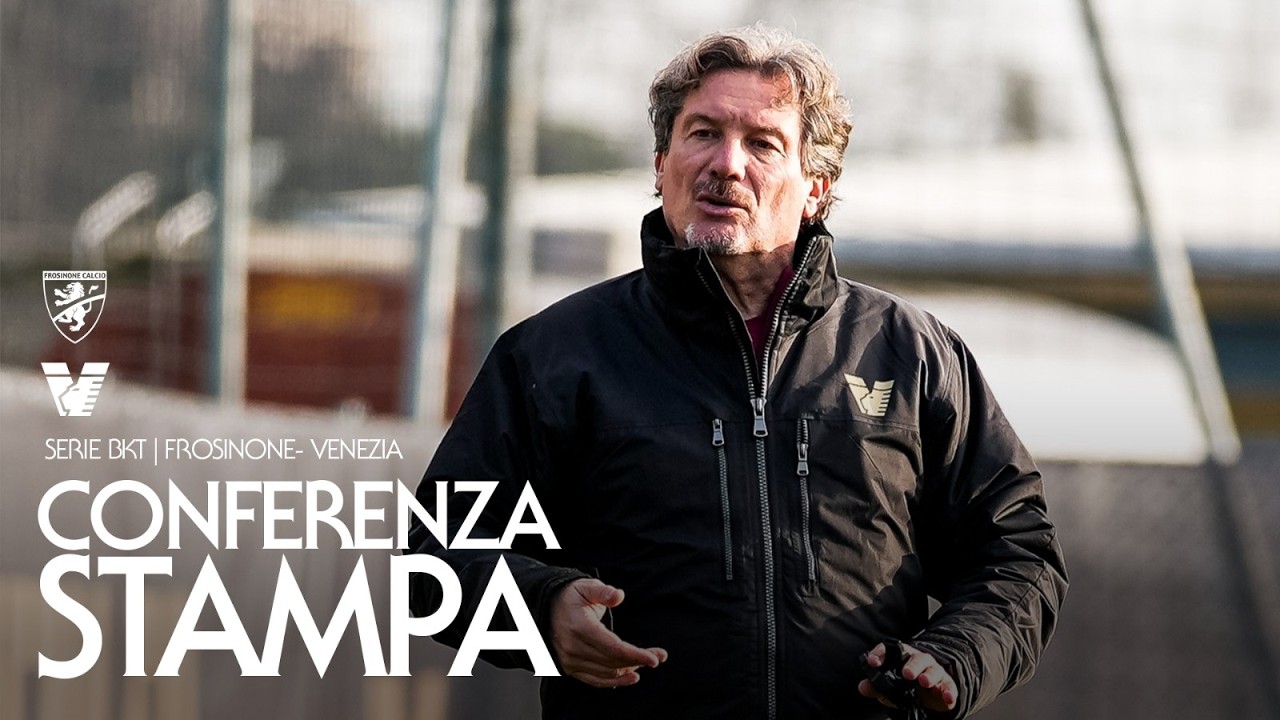 Conferenza Stampa pre partita | Giovanni Stroppa | Frosinone - Venezia FC