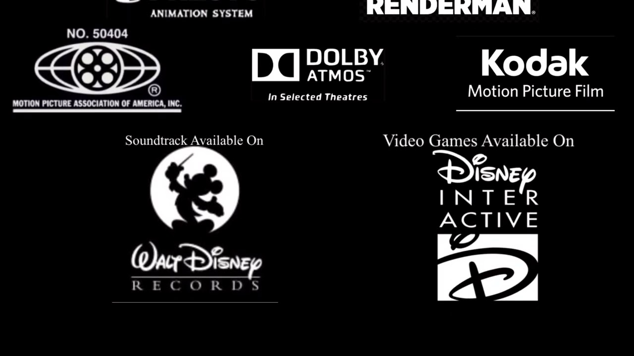 Walt Disney Records And Disney Inter Active Logo Credits