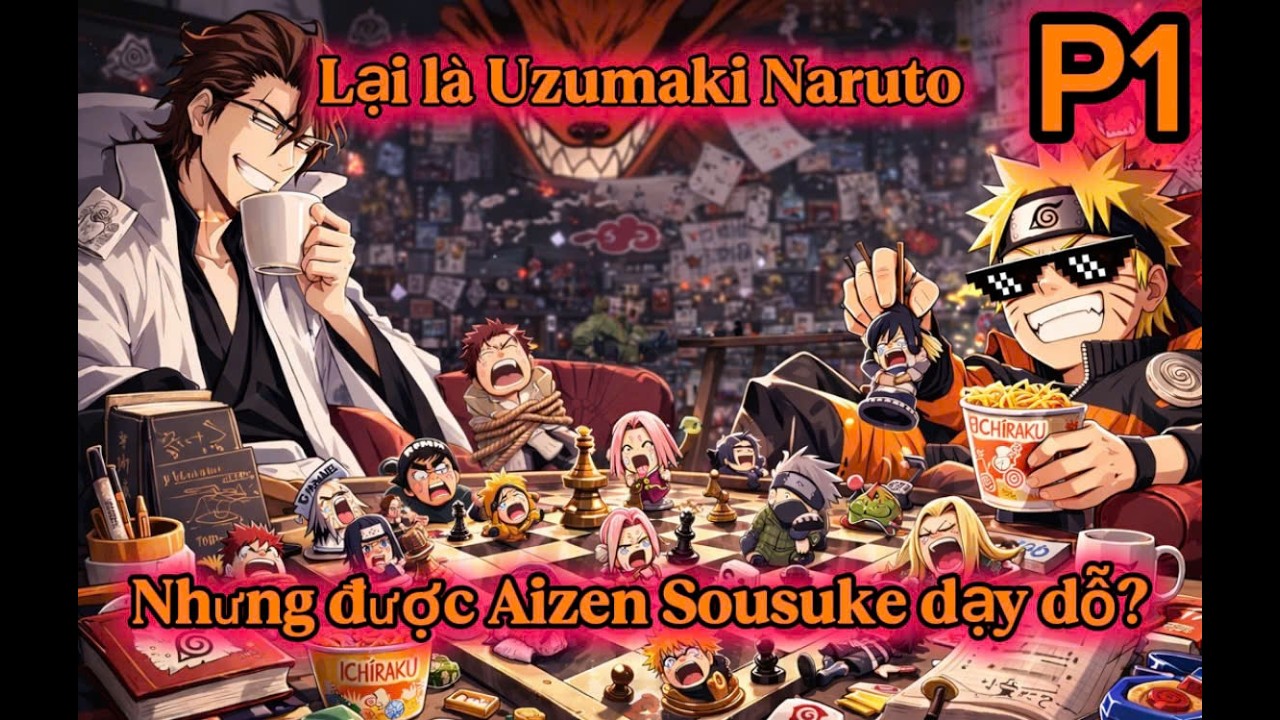 FULL 1 NarutoFanfic: Lại là Uzumaki Naruto, nhưng được Aizen Sousuke dạy dỗ?