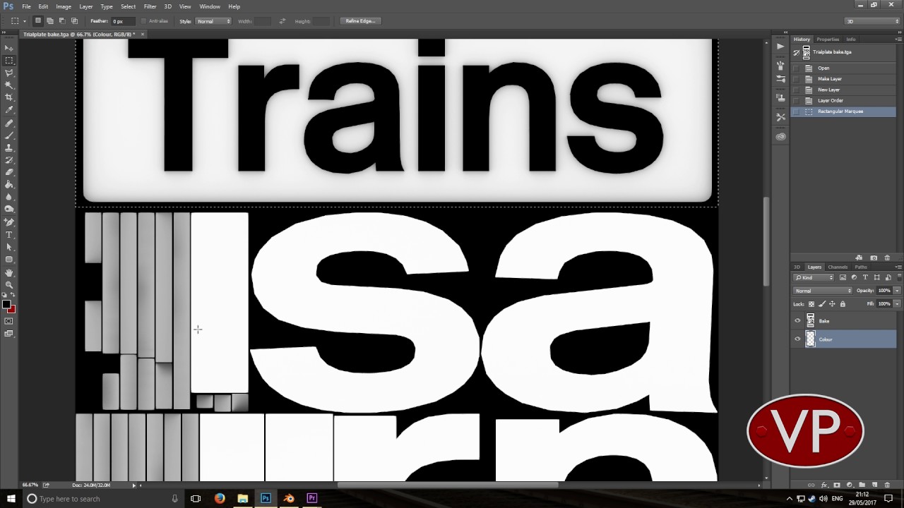 How to make a 3D nameplate for Train Simulator Part 2