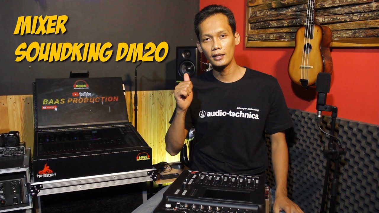 Mixer mungil Soundking DM20