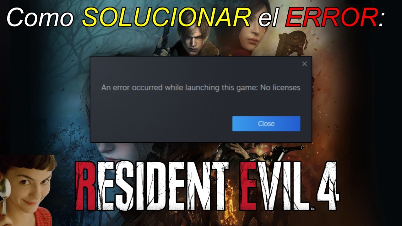 COMO SOLUCIONAR EL ERROR  *NO LICENSES*  EN RESIDENT EVIL 4 (2023) DE FITGIRL REPACKS | EN ESPAÑOL