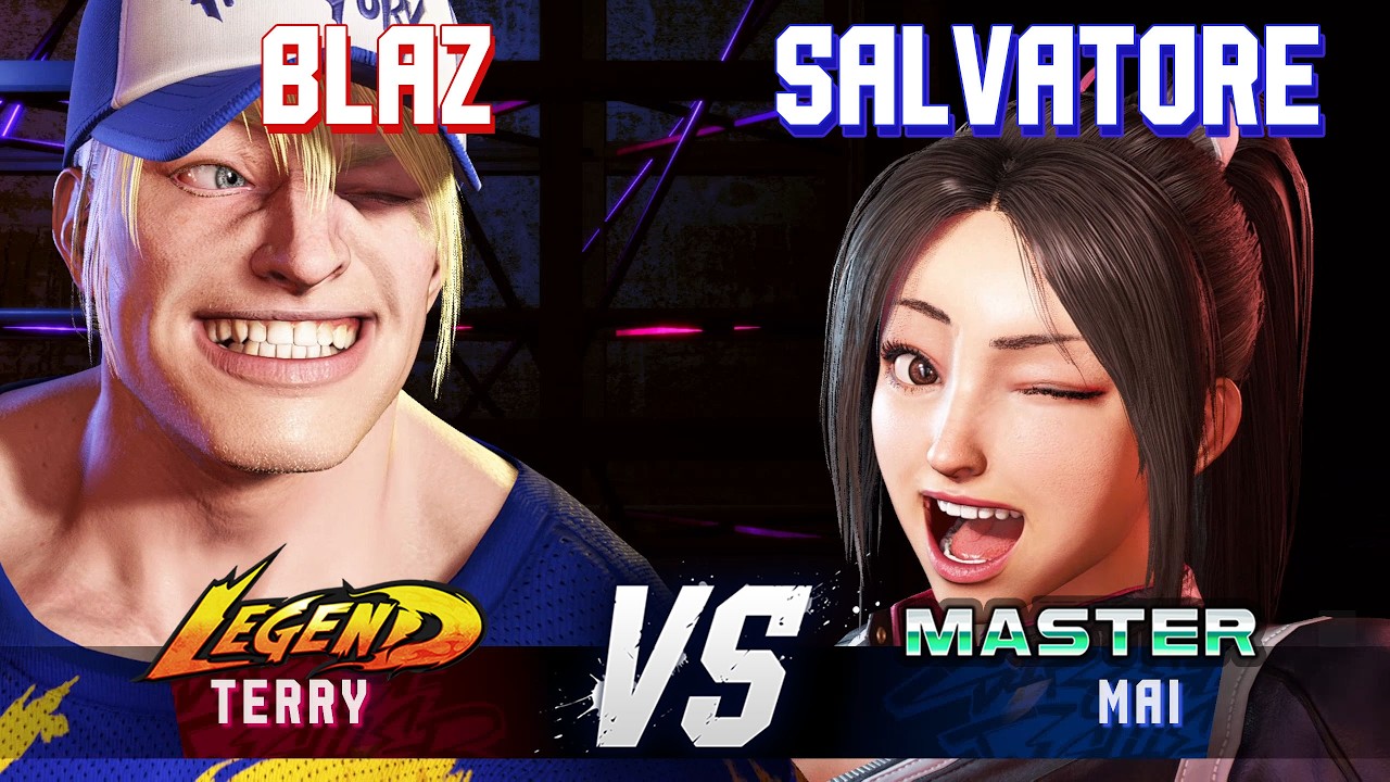 SF6 ▰ BLAZ (Terry) vs SALVATORE (Mai) ▰ High Level Gameplay