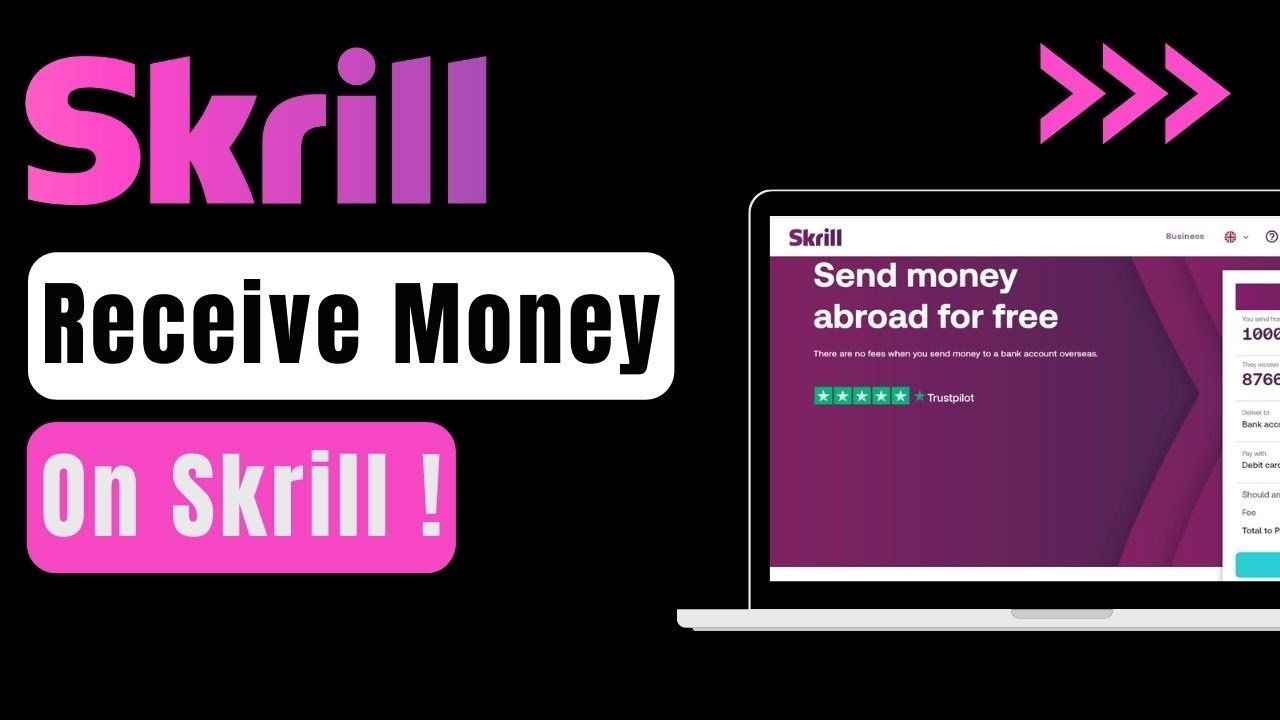 How To Receive Money On Skrill !