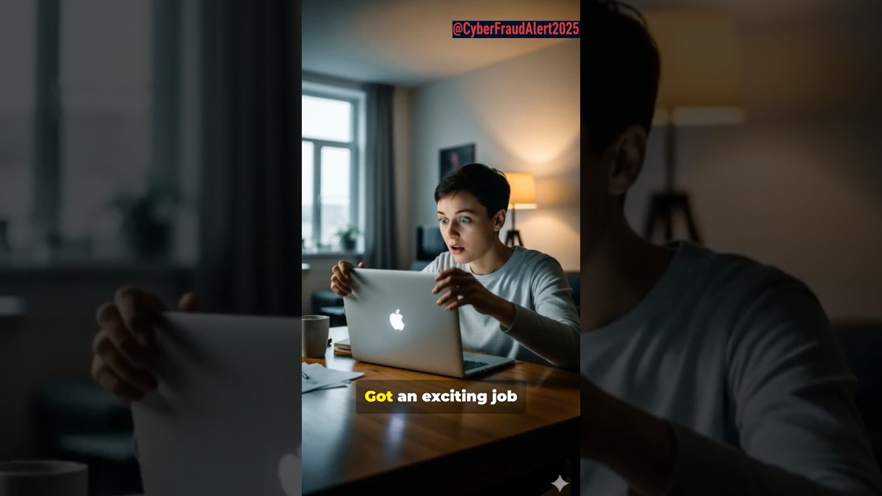How to Spot a Fake Job Offer Email in 2025. #shortsviral  #shorts #short #scam #usa #uk #canada