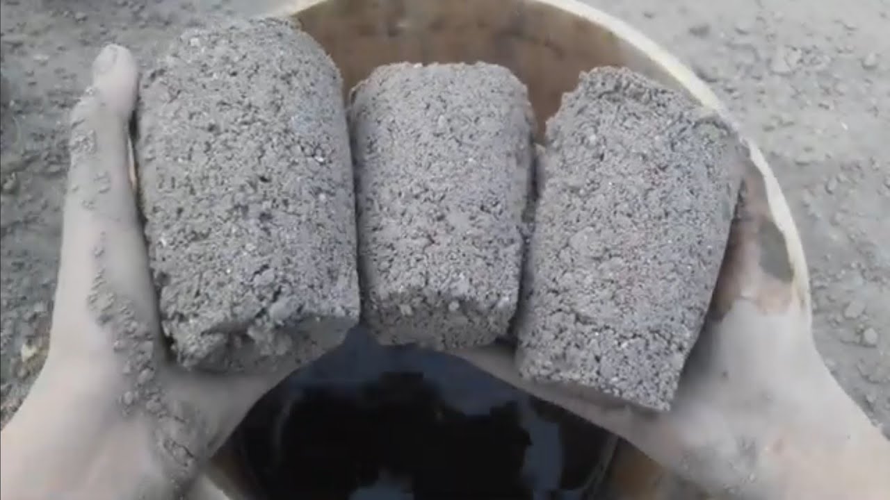 New video 💜Hand made Gritty texture mini cups water crumbling+dry floor ASMR crumbling 💤💦