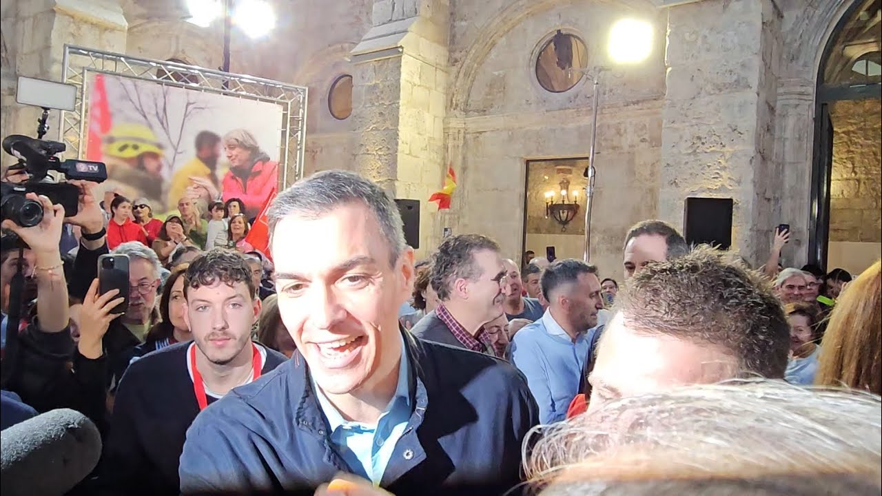 PEDRO SÁNCHEZ (PSOE) EN BURGOS
