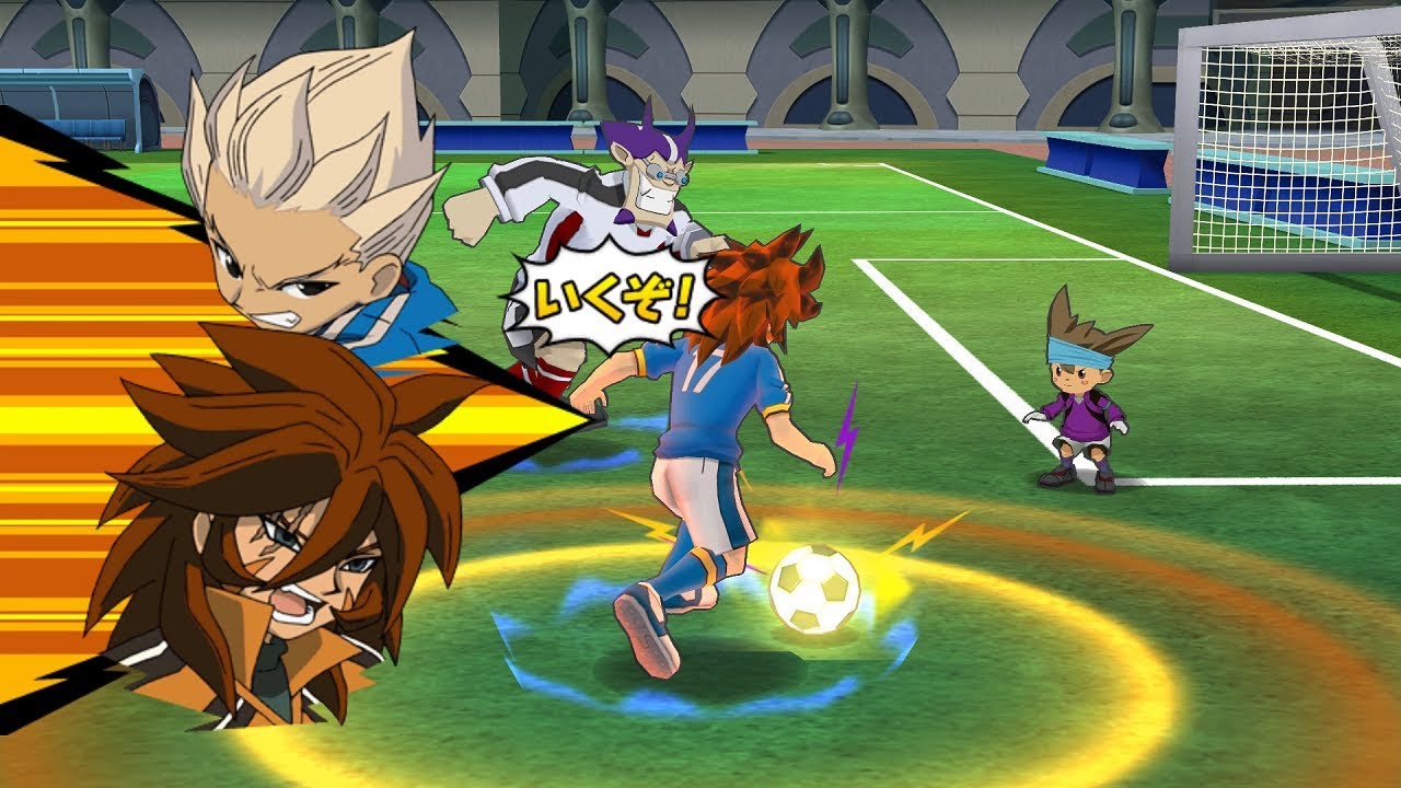 Inazuma Eleven Go Strikers 2013 Inazuma Japan 4.4 Vs Neo Japan 4.5 Wii 1080p (Dolphin/Gameplay)