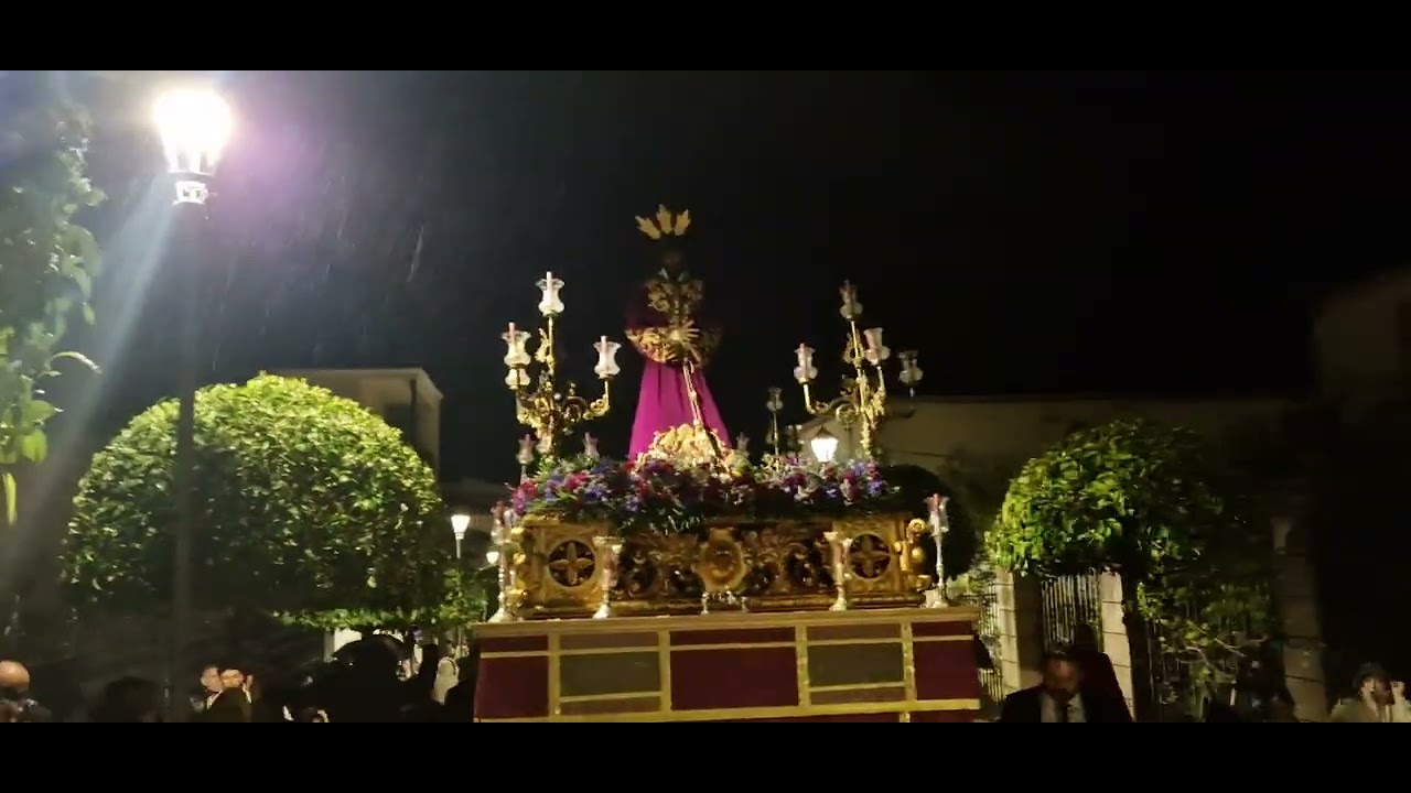Cristo de la Sentencia por calle Jardines de La Carolina, Jaén 2025