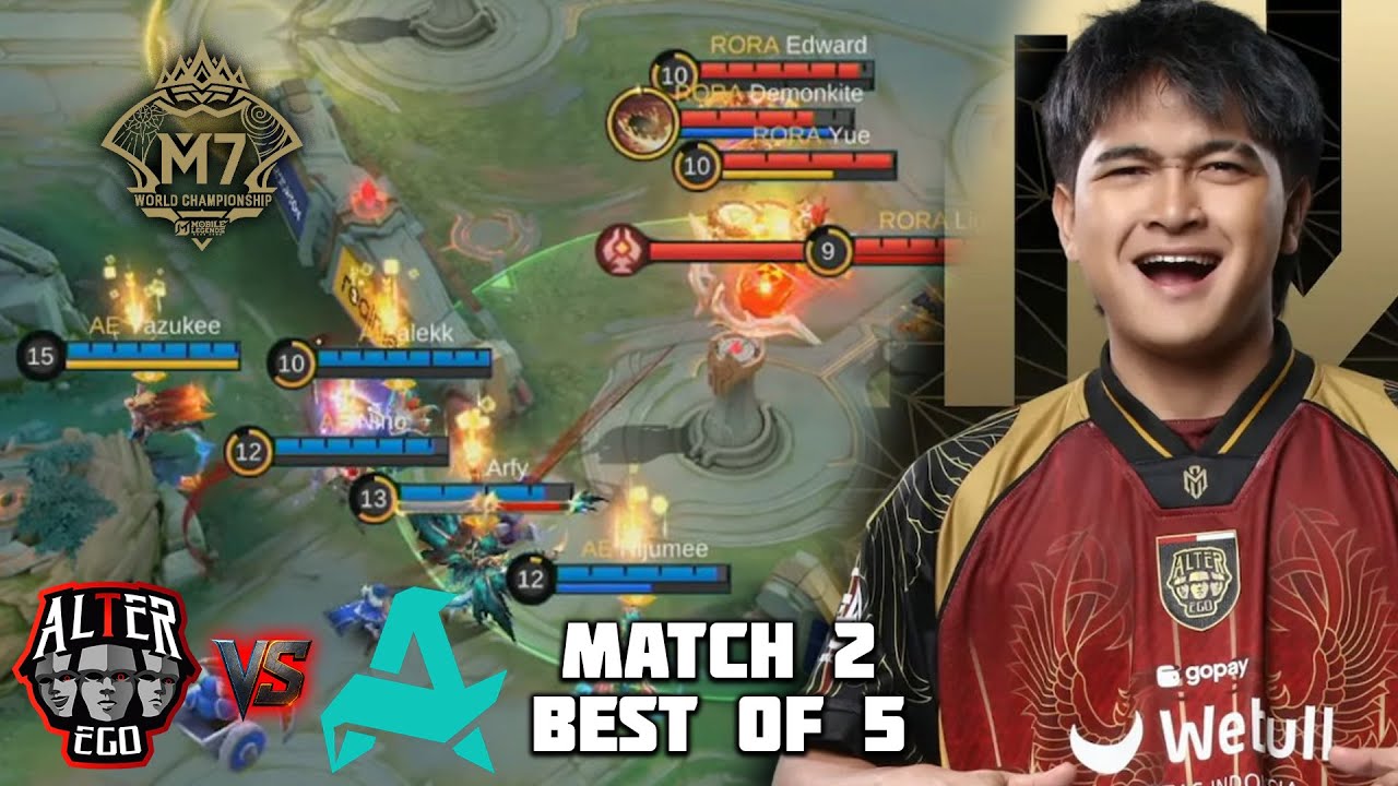 NINO PAKE YUZHONG MENGGILA BGT!! AURORA DIBUAT GAK BERGERAK!! ALTER EGO VS AURORA MATCH 2!