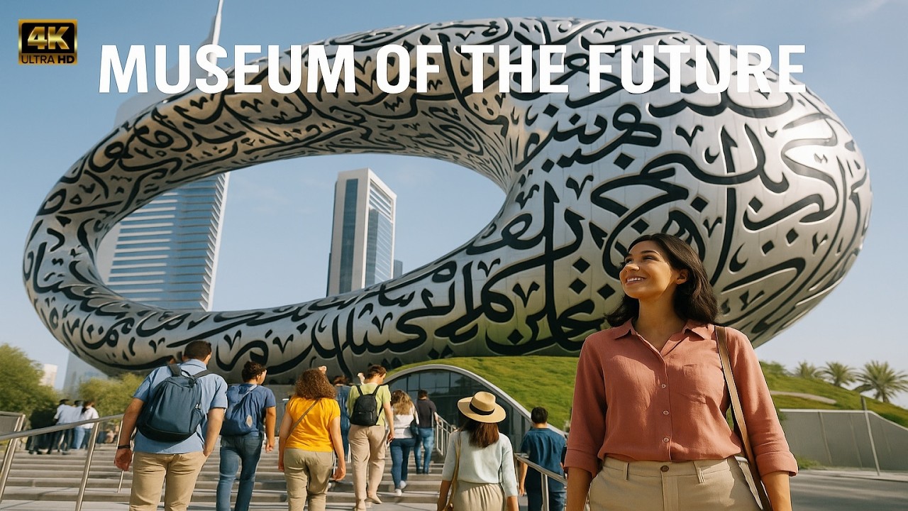 🇦🇪 MUSEUM OF THE FUTURE DUBAI 🏛️ &ndash; ПОЛНЫЙ 4K ТУР | Внутри Самого Красивого Музея