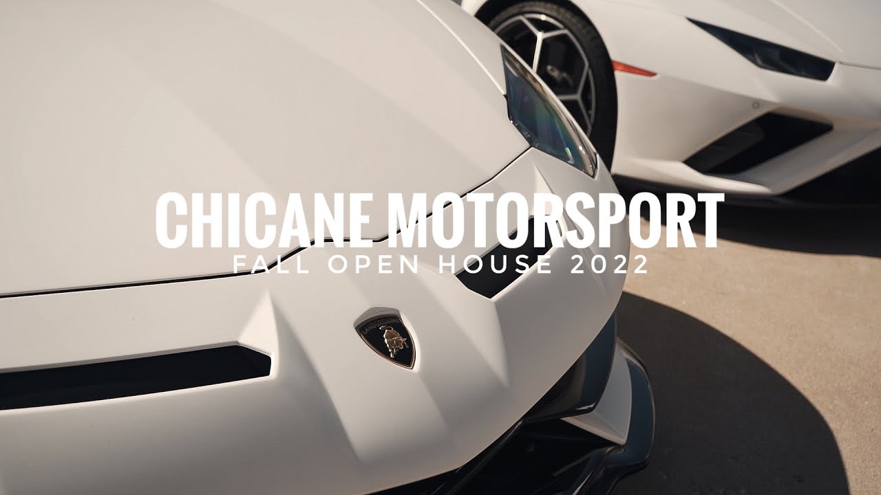 Chicane Motorsport Fall Open House 2022 | Lamborghini Aventador SVJ, BMW E30 M3, BMW E46 M3 GTR