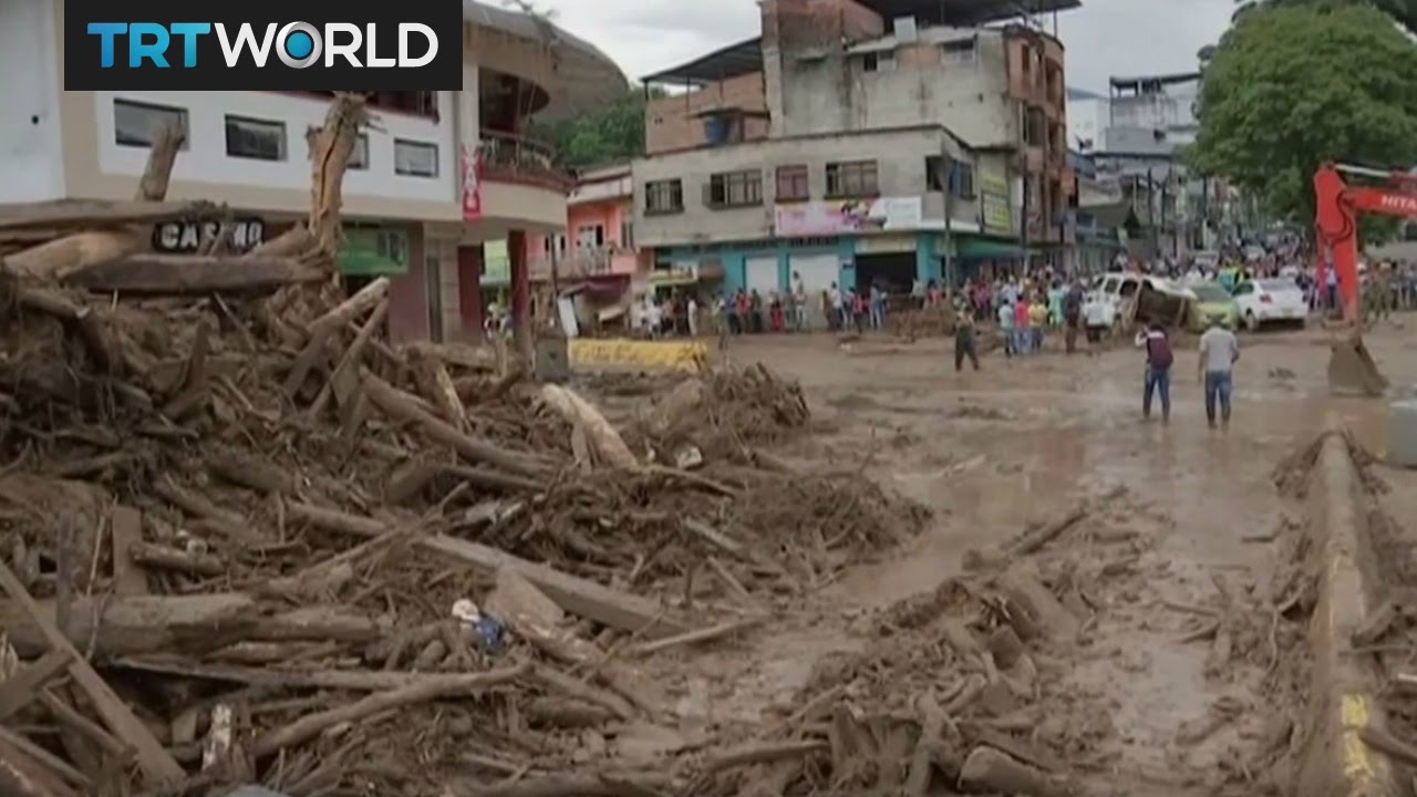 Colombia Landslides: Army deployed to help with rescue effort