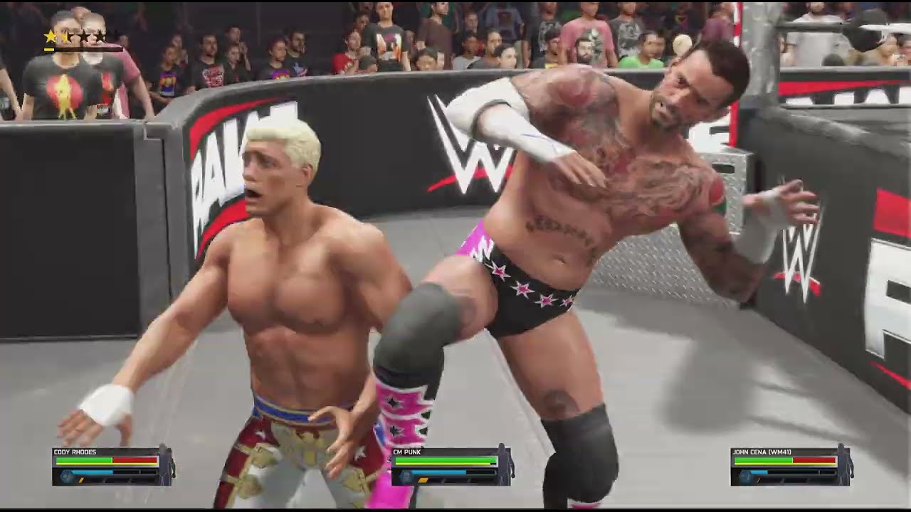 WWE 2K25 The Favourites Triple Threat (Men's)