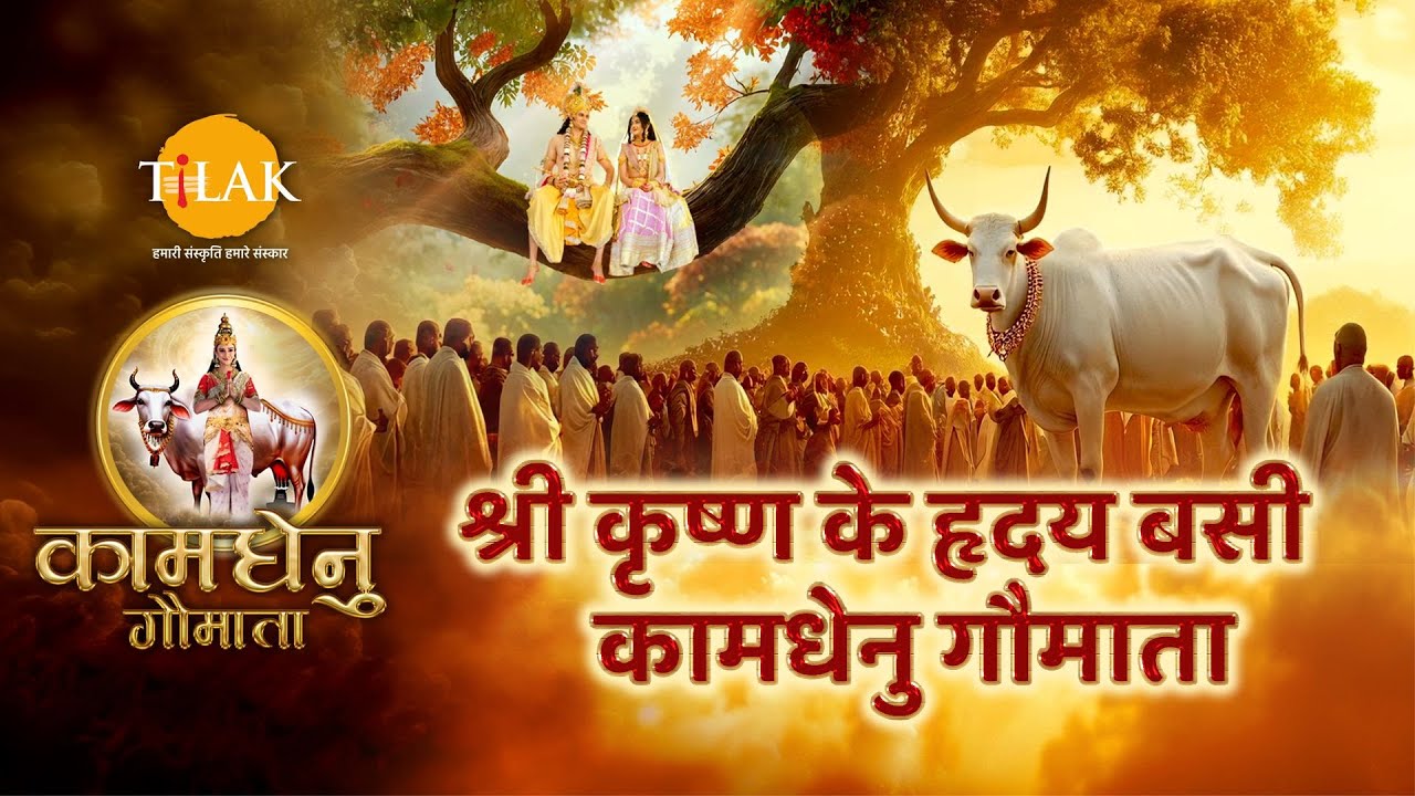 श्री कृष्ण के हृदय बसी कामधेनु गौमाता।Shree Krishna Ke Hriday Basi Kamdhenu Gaumata Janmashtami 2025
