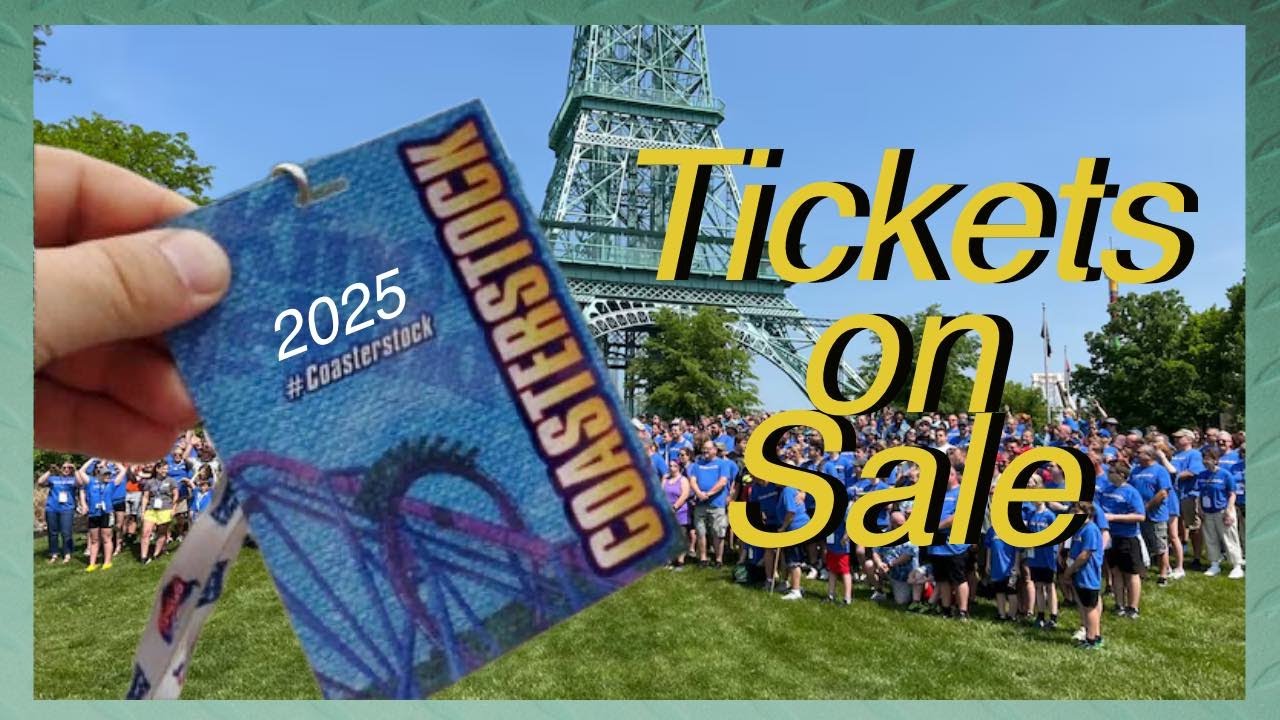 Coasterstock Tickets On Sale This Friday!