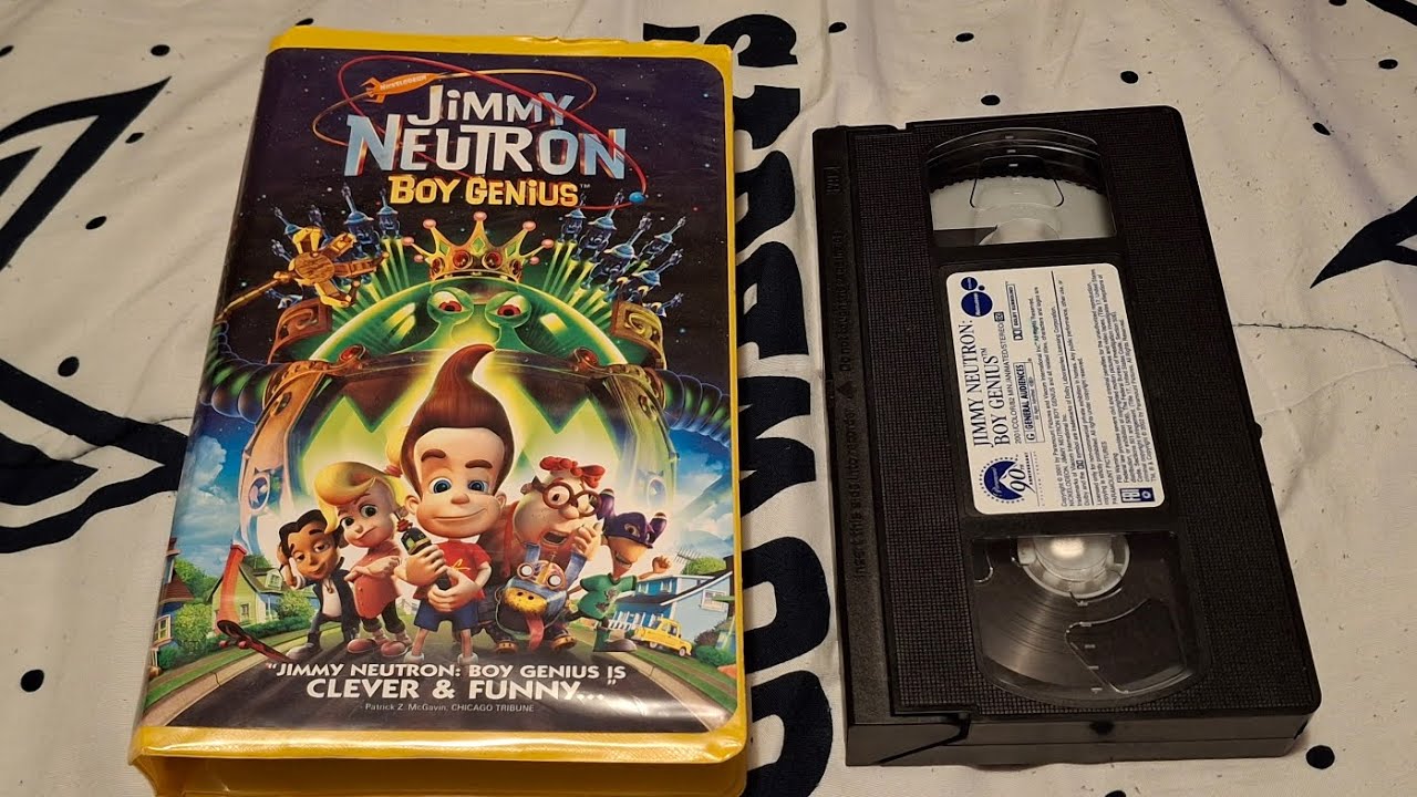 Opening To Jimmy Neutron Boy Genius 2002 VHS