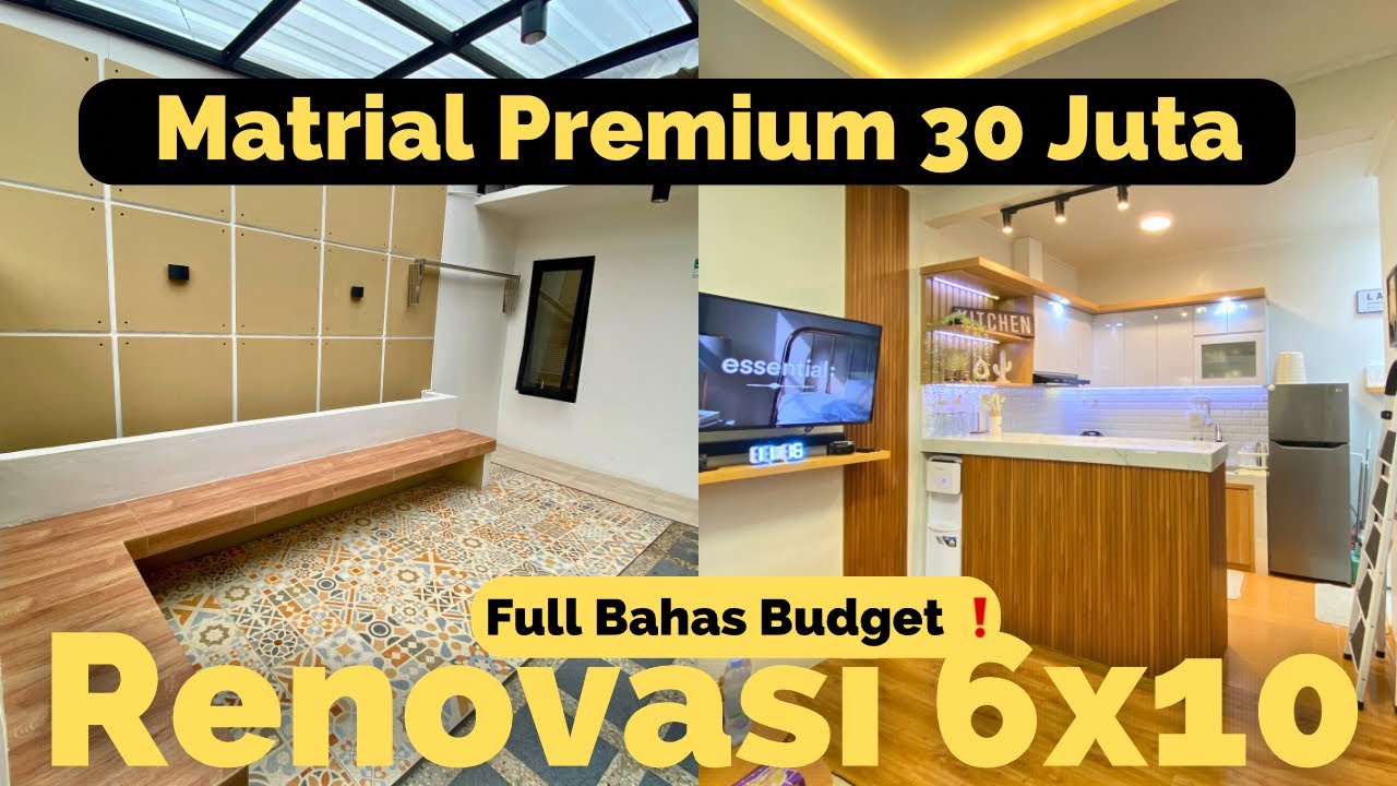 Renovasi Rumah Subsidi Type 30/60 dgn Material Premium