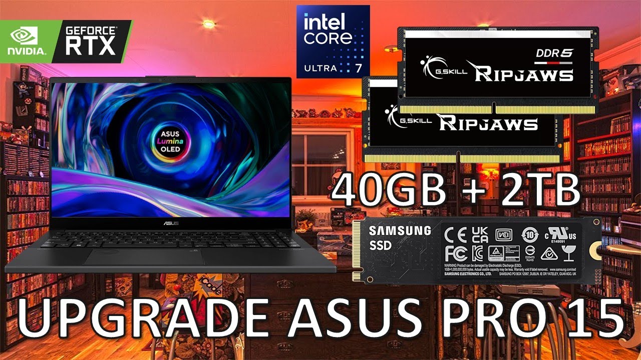Upgrade ASUS VIIVOBOOK PRO 15 [Como abrirla, aumentar RAM, Almacenamiento]