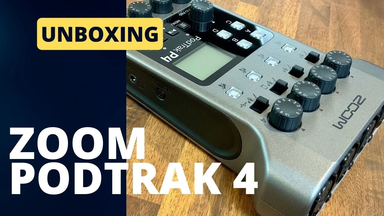 Unboxing Zoom Podtrak 4