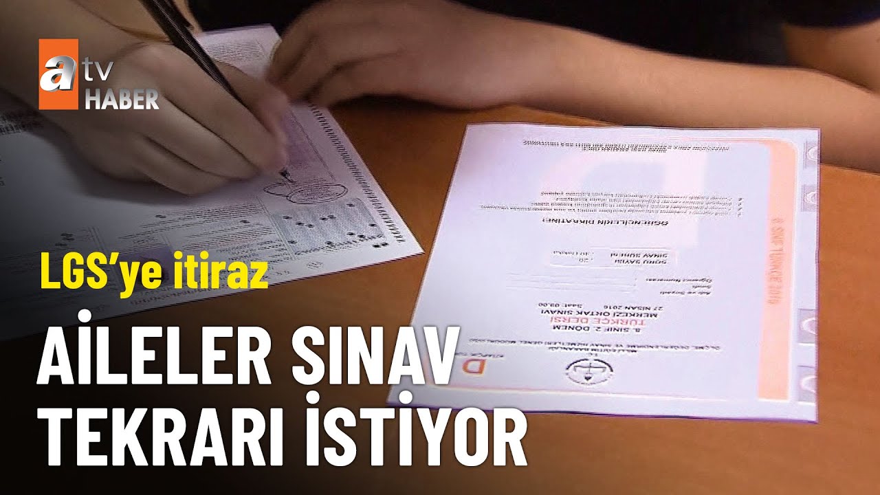 LGS’de ‘yanlış kitapçık’ tartışması - atv Ana Haber 19 Haziran 2025