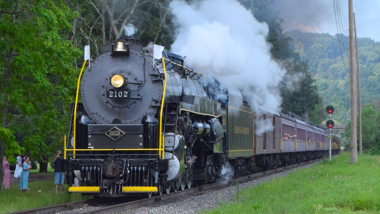 Reading & Northern 2102 Iron Horse Rambles August 13th 2023