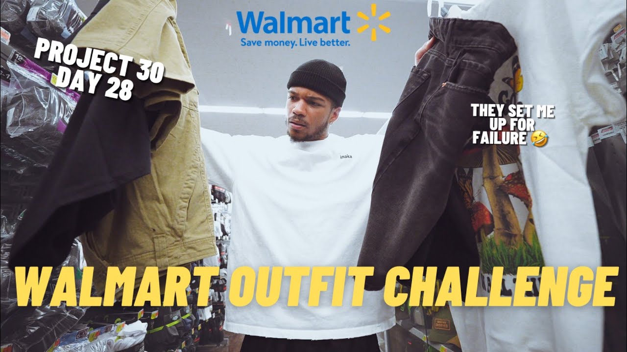 WALMART OUTFIT CHALLENGE|PROJECT 30 DAY 28