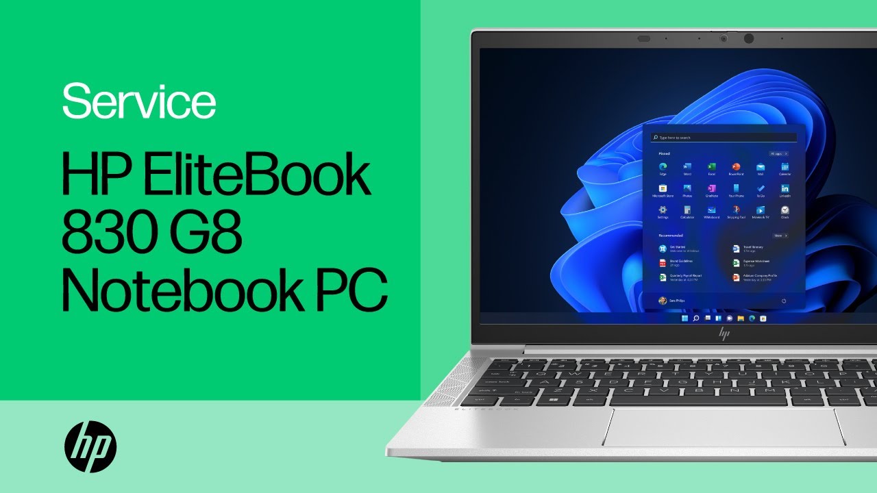 Removing & Replacing Parts | HP EliteBook 830 G8 Notebook PC | HP Computer Service | HP Support