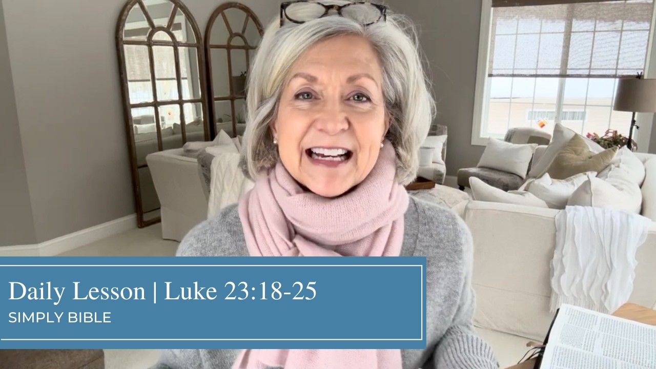 Крест | Ежедневный урок | Евангелие от Луки 23:18-25