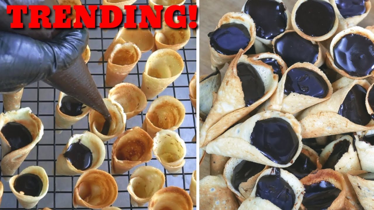 TRENDING! 6 INGREDIENTS CHOCOLATE CONE TIP RECIPE