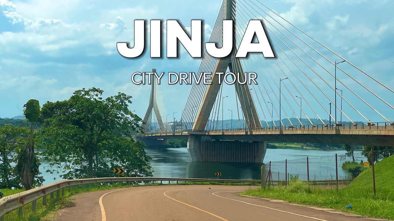 Inside East Africa's Adventure Capital, JINJA | City Drive Tour in 4K