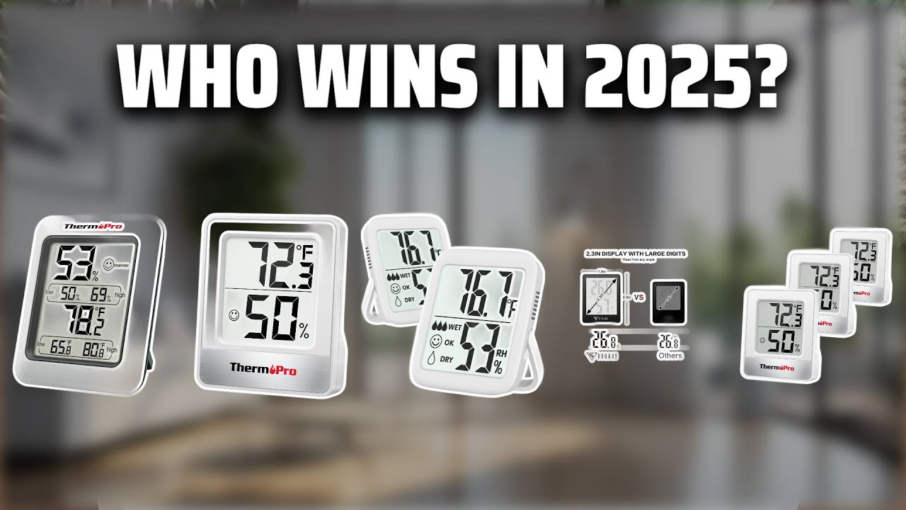 The Top 5 Best Humidity Meter in 2025 - Must Watch Before Buying!