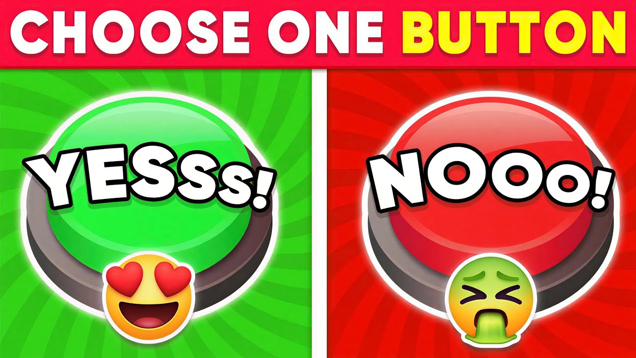 Choose One Button! YES  🟢 or NO 🔴 Challenge | Mystery Quiz Game | Quiz hippo
