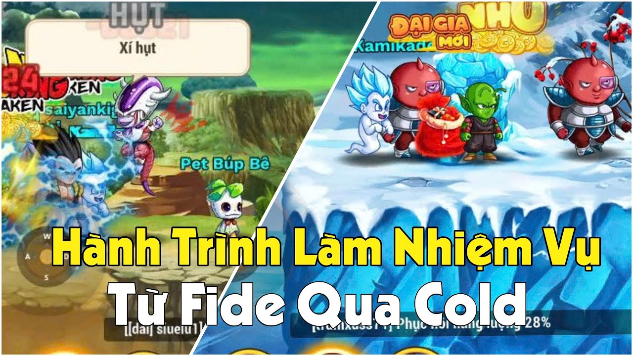 Ngọc Rồng Awaken - Hành Trình Làm Nhiệm Vụ Từ Fide Qua Cold !