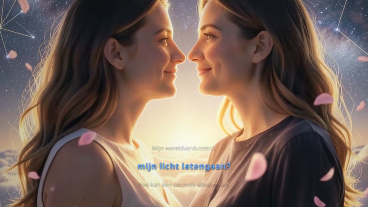 Met je liefdevolle blik.