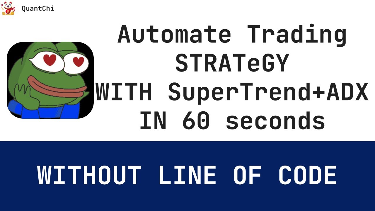 Automate Crypto Trading with Supertrend + ADX in 60 Seconds! 🚀