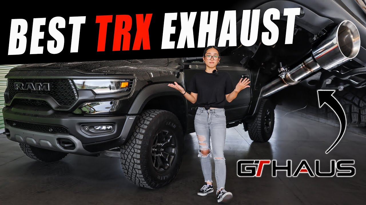 RAPTOR R KILLER?! 2021 Ram TRX Gets GTHaus Exhaust!