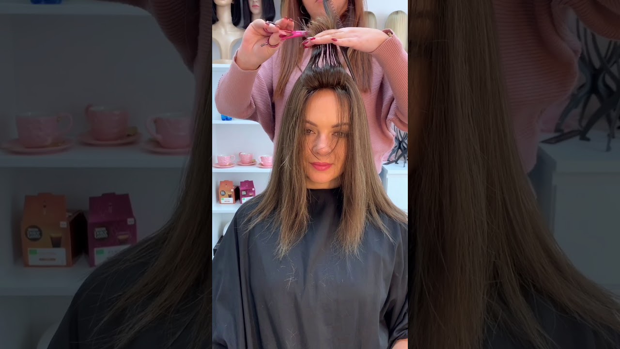 Obcinamy i modelujemy topper - Hair Lux