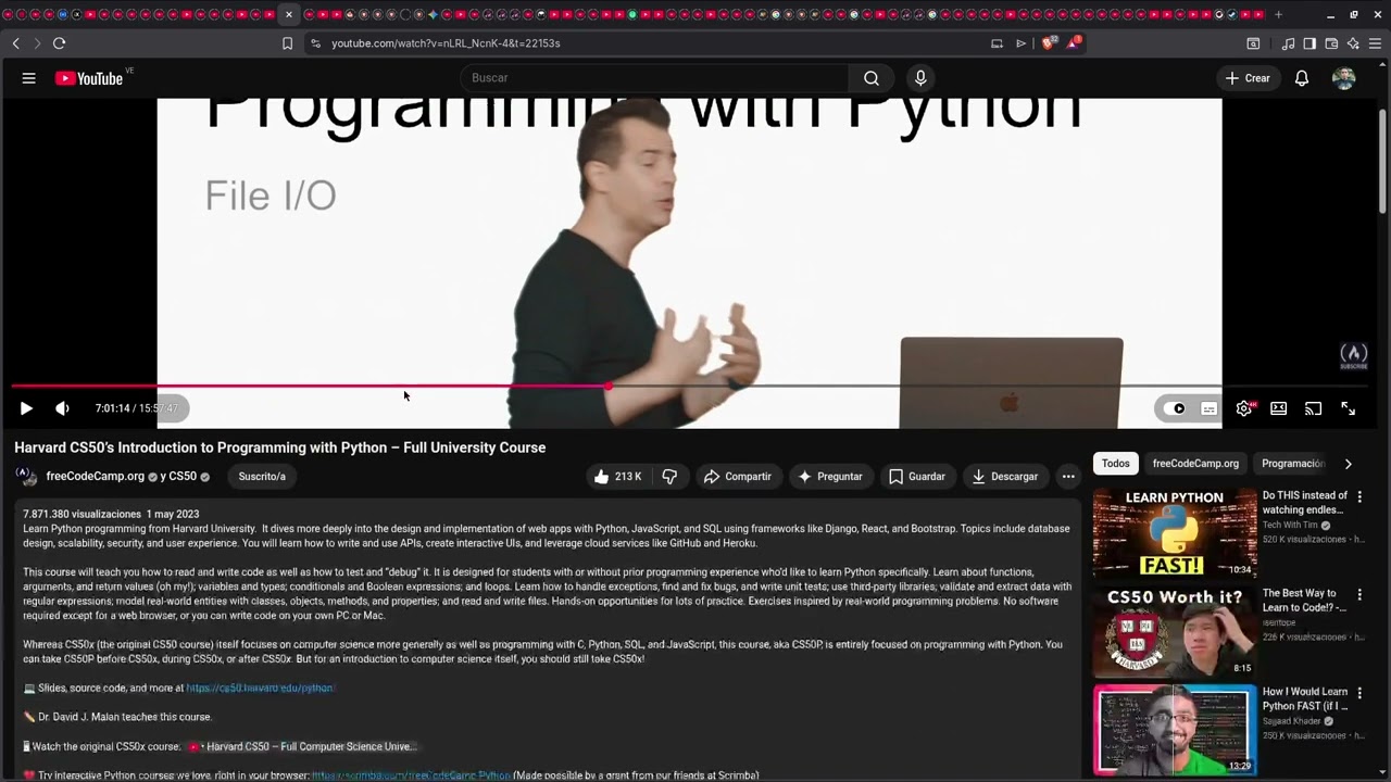 Estudiando Python
